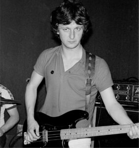 A young Dave Allen in the Gang of Four